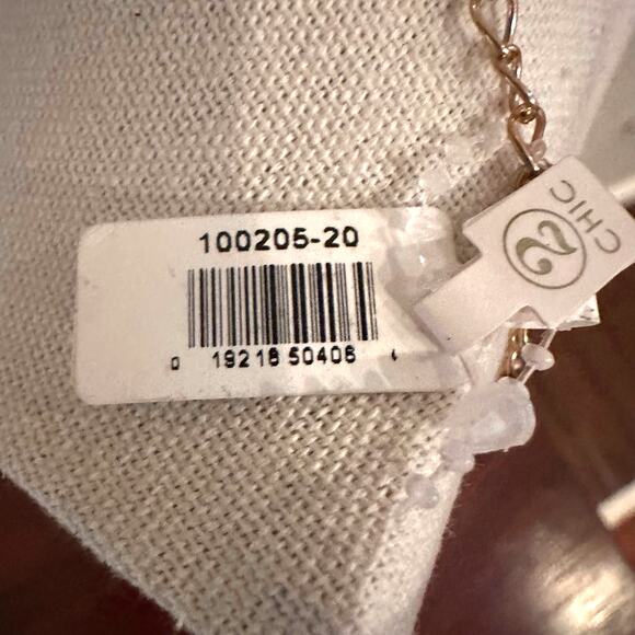 NWT 2 Chic Necklace 18K Gold Plated 2Chic Pendant Brown stone Multilayer Western - Picture 8 of 9